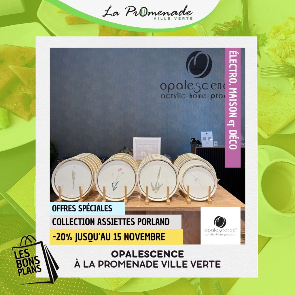 Collection assiettes Porland -20%